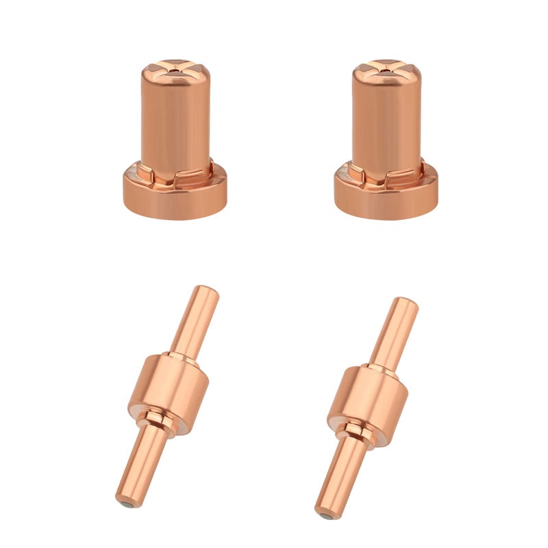 Reboot Plasma Cutter Consumables fits CUT40 CUT50 with Plasma Cutter Torch PT31 LG40 for RBC-4000/4500/5000D 40 PCS Nozzle Electrode Extended Long Tip Shroud Shield Cup - Image 4